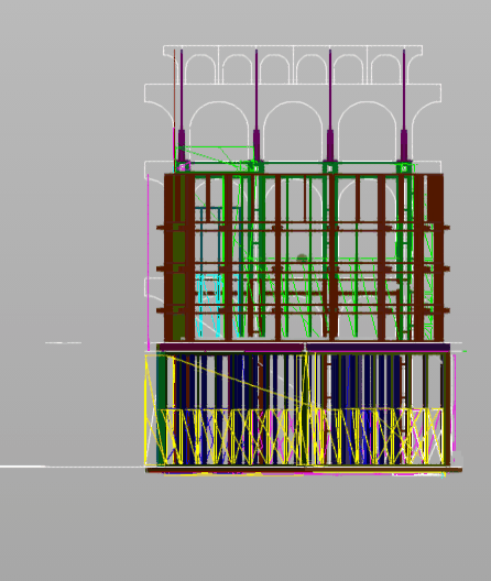 3D wireframe design and mechanical planning